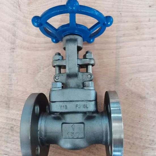 Prezzo di fabbrica F304 F316L F11 F22 Saracinesca/globo/valvola di ritegno 800lb 1500lb A105 Valvola flangiata in acciaio al carbonio forgiato