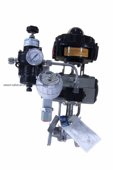 Valvola a sfera avvitata ad azionamento pneumatico ad azionamento pneumatico 2